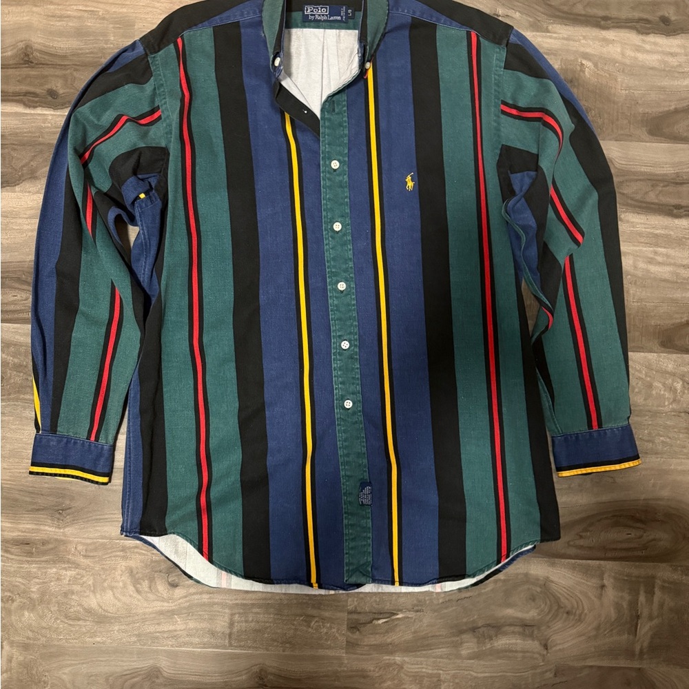 Polo by Ralph Lauren Men's Multicolor Striped Shirt